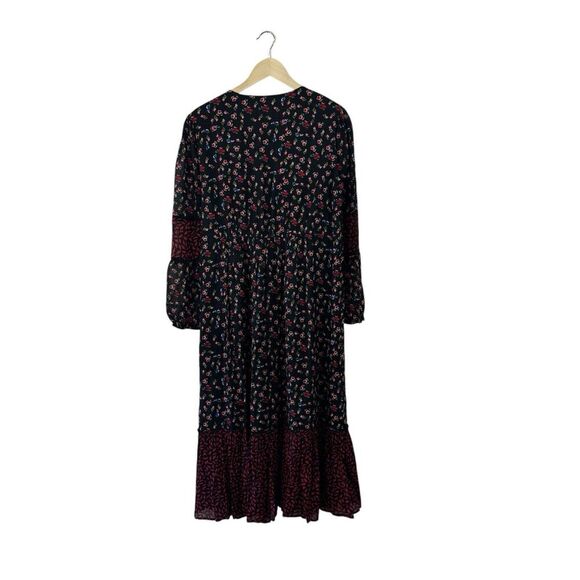 The Pyramid Collection Medium Midi Maxi Dress Prairie Prairiecore Black Womens - Picture 2 of 16